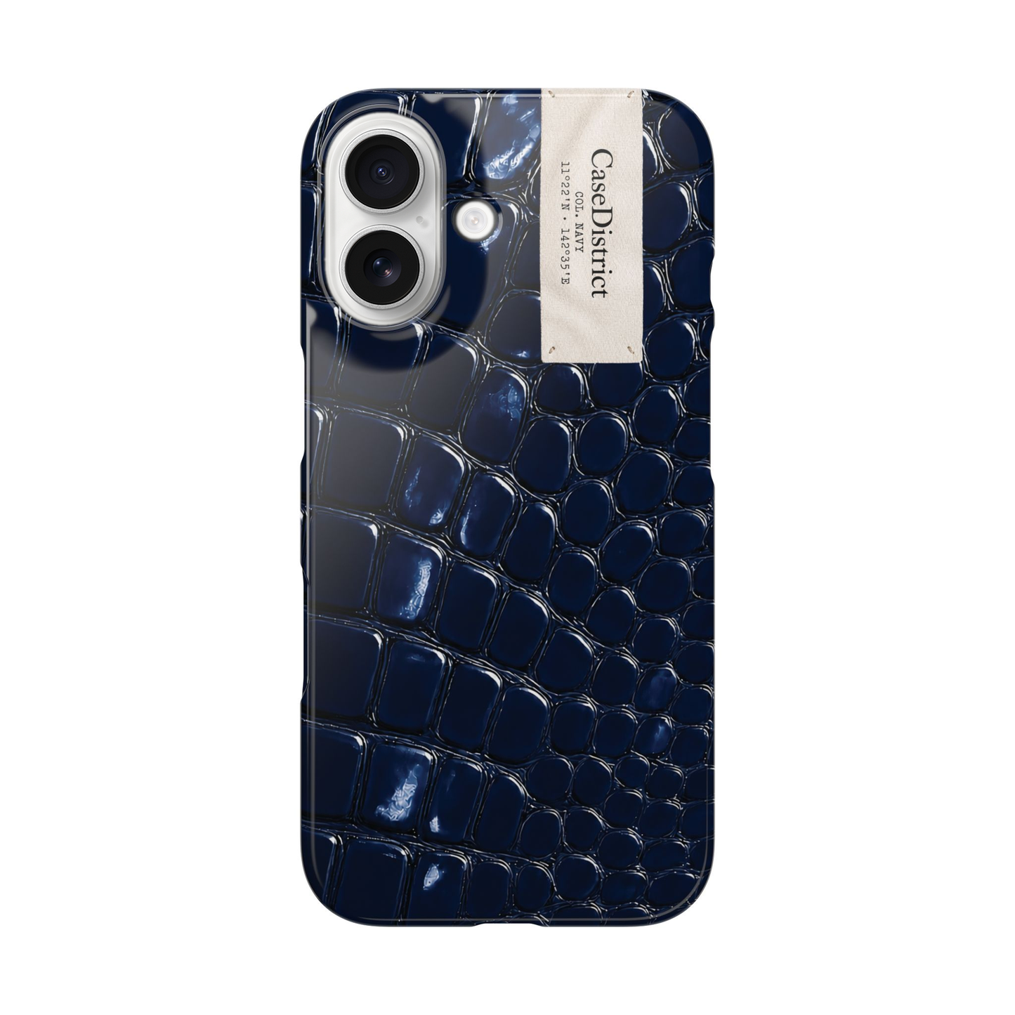 Navy Croc