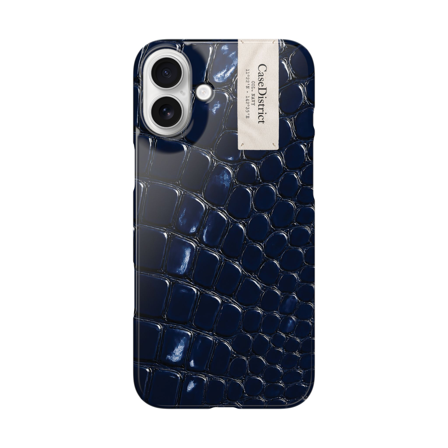 Navy Croc