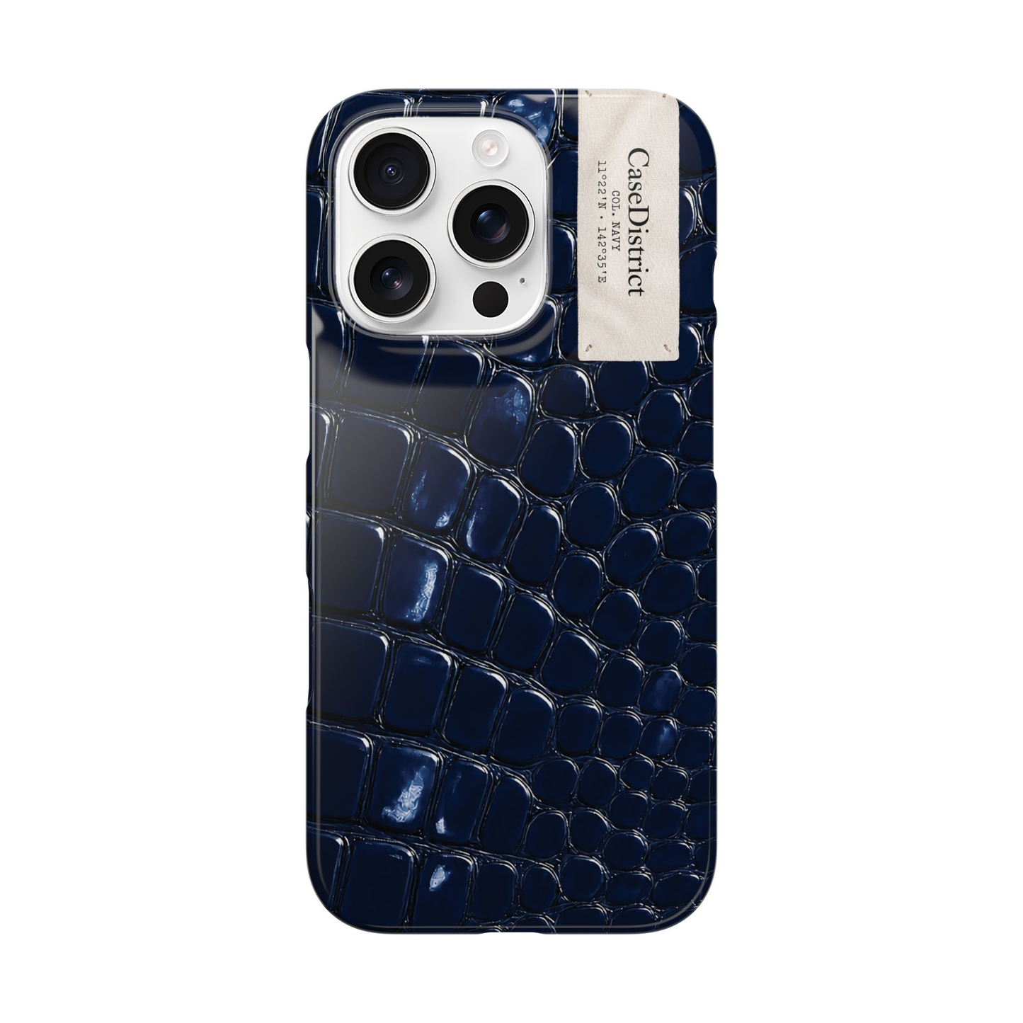 Navy Croc