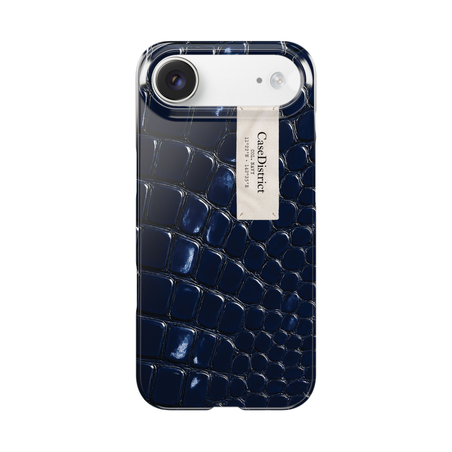 Navy Croc